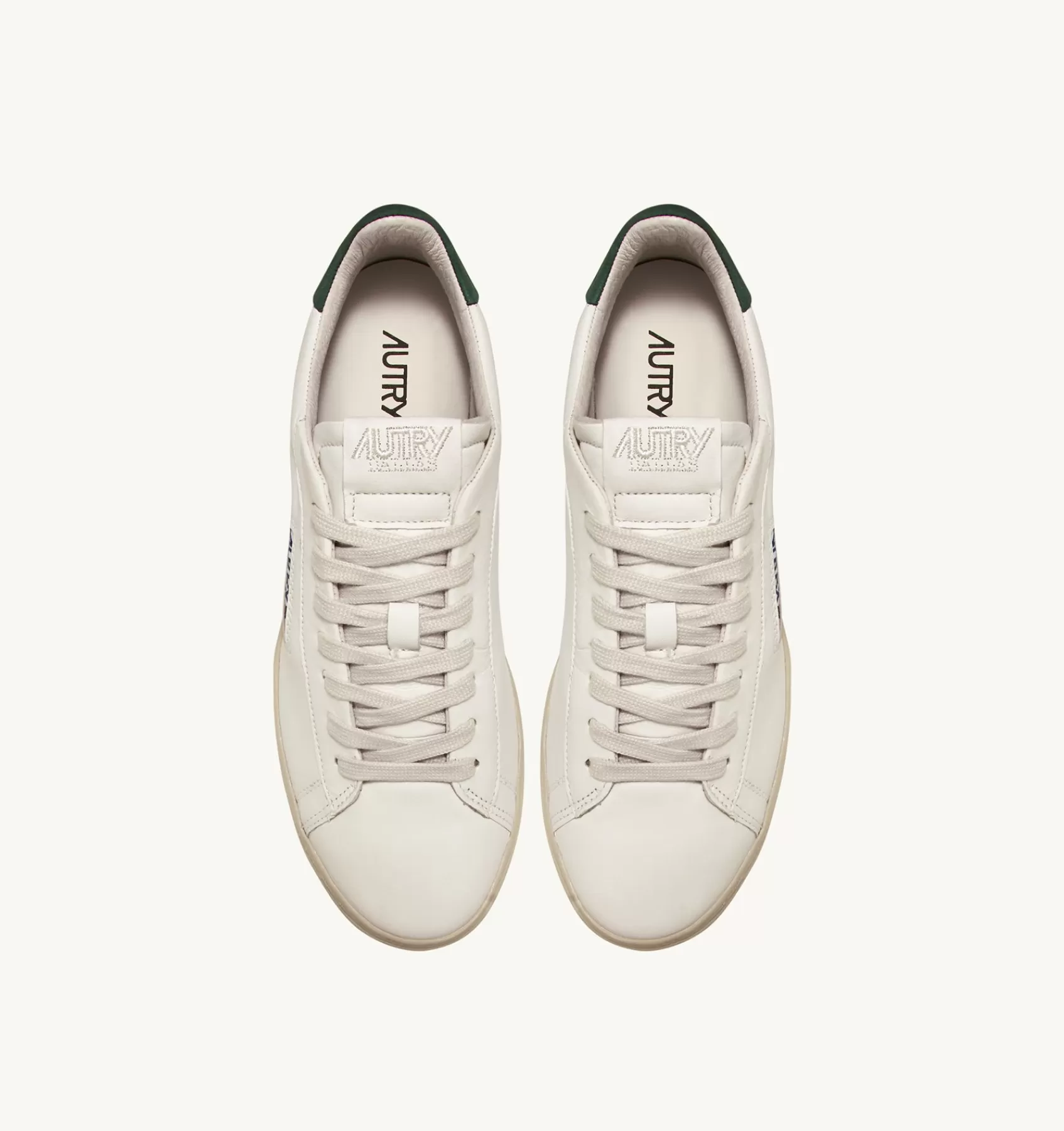 Männer AUTRY Sneakers Dallas Low Aus Ziegen- Und Nubukleder In Tarnfarbe