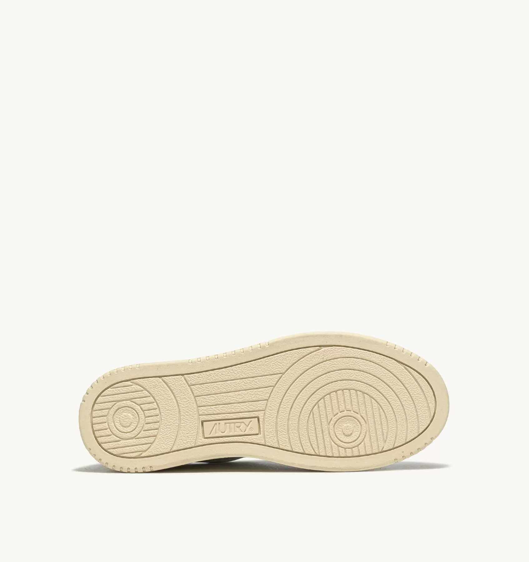 Männer AUTRY Sneakers Medalist Low Aus Weissem Leder Mit Rot