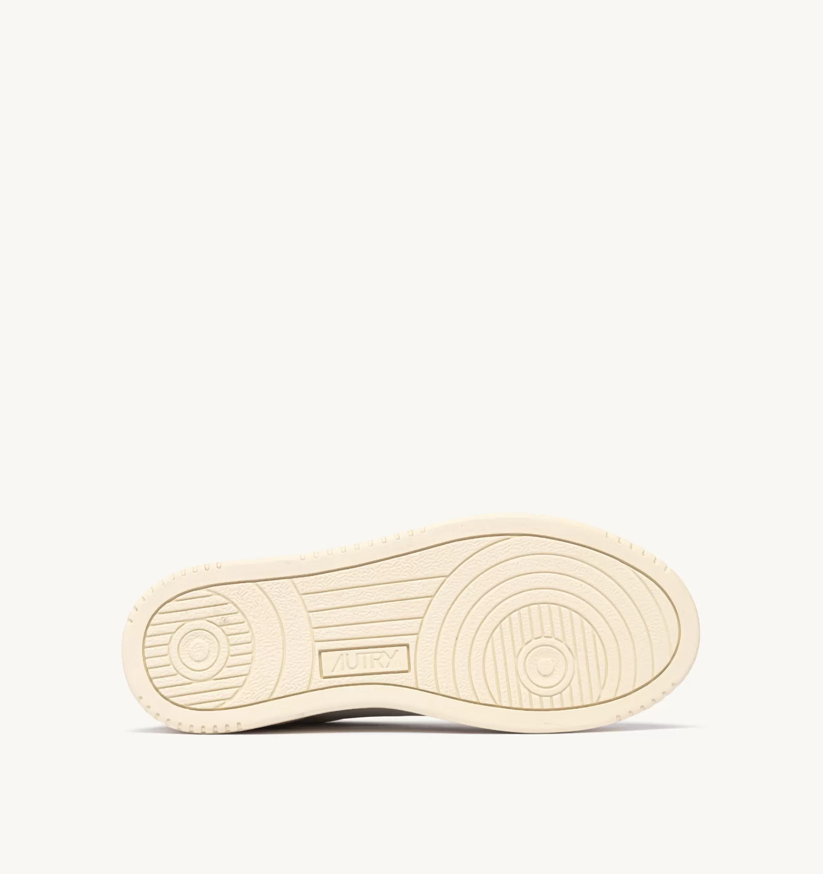 Frauen AUTRY Sneakers Medalist Low Aus Weissem Leder Und Beigem Wildleder