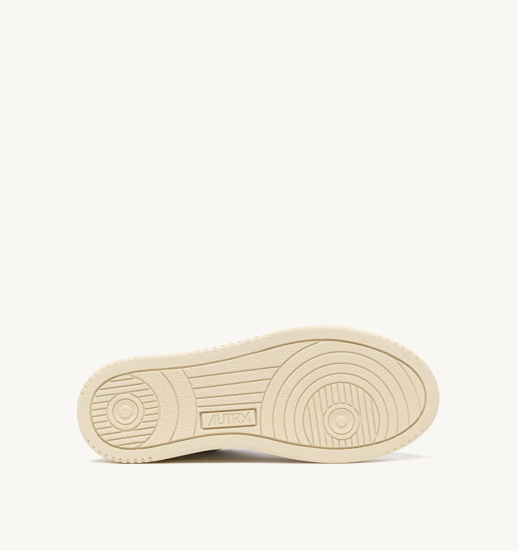 Frauen AUTRY Sneakers Medalist Low Aus Weissem Leder Und Mit Beige Und Beigem Wildleder