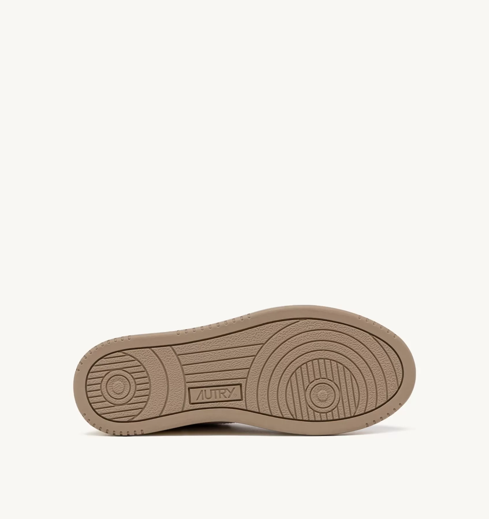 Frauen AUTRY Sneakers Medalist Low Aus Wildleder In Weiss Und Wildleder "Hair"-Effekt In Mud