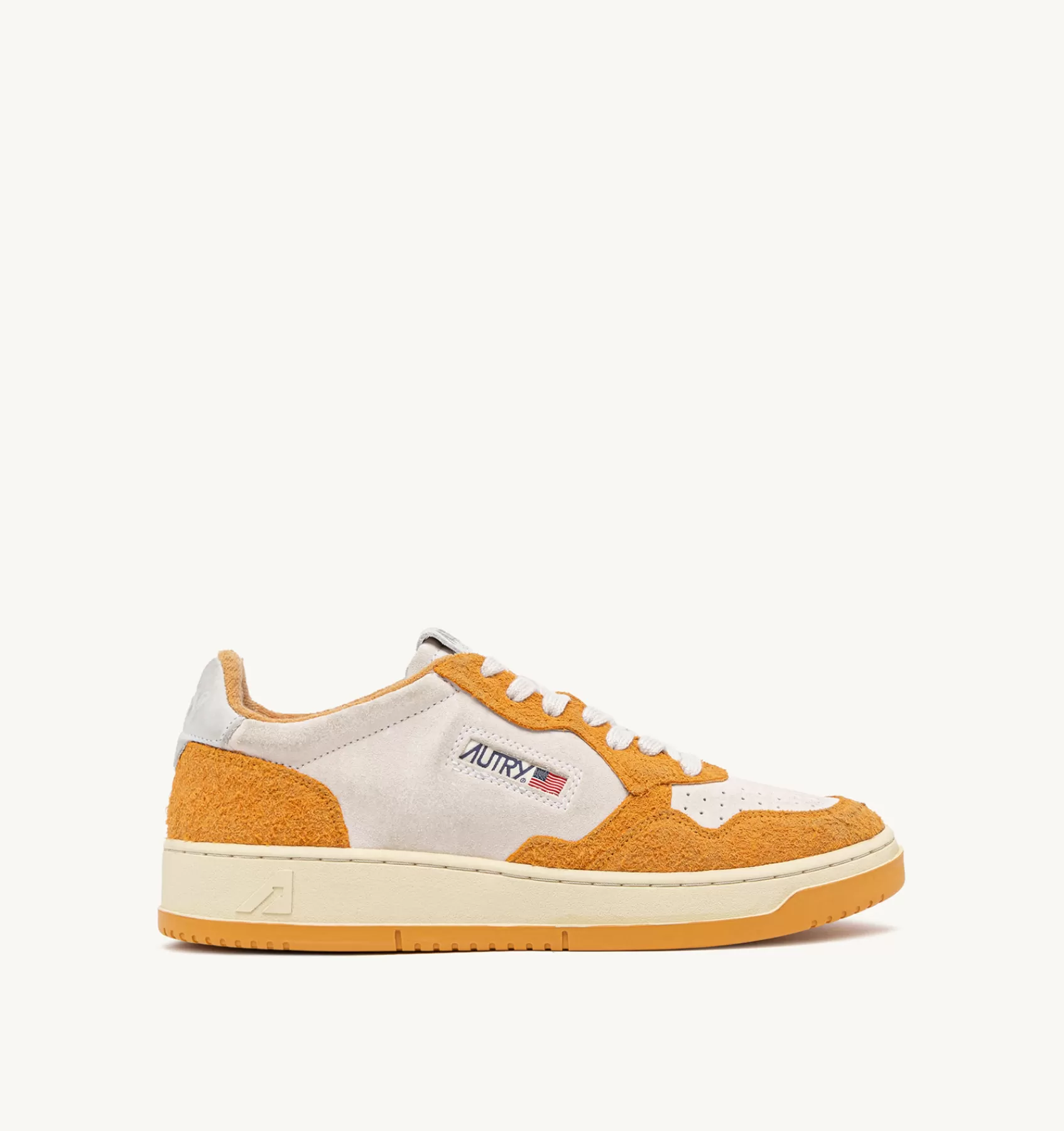 Männer AUTRY Sneakers Medalist Low Aus Wildleder In Weiss Und Wildleder Mit