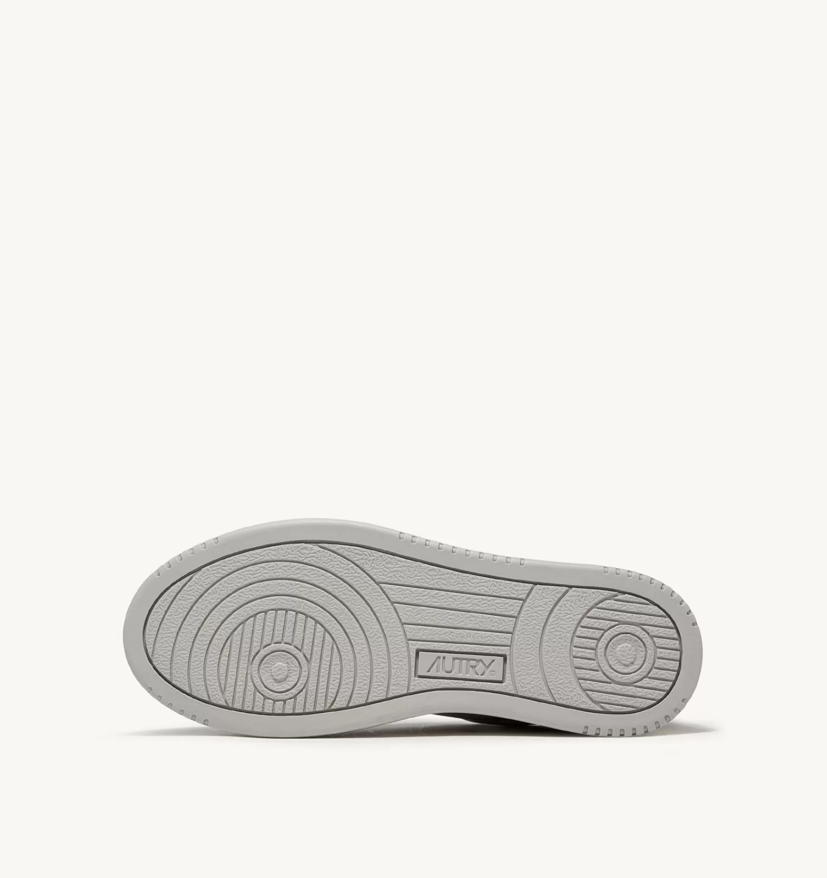 Männer AUTRY Sneakers Medalist Low Aus Zweifarbigem Leder Weiss Und Vapor