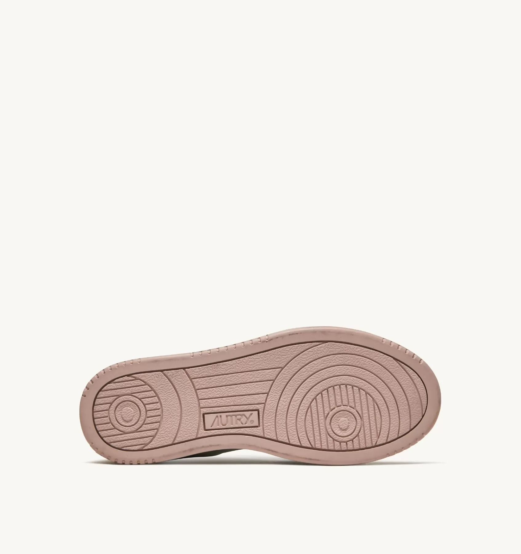 Männer AUTRY Sneakers Medalist Low Super Vintage Aus Leder In Weiss, Braun Und Rosa