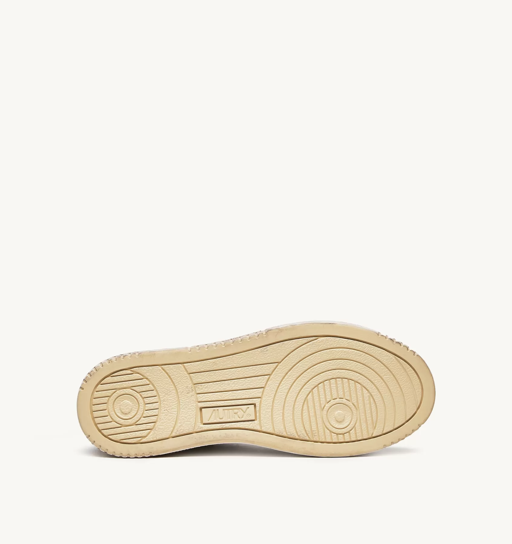 Männer AUTRY Sneakers Medalist Low Super Vintage Aus Leder In Weiss Und Nile Blue