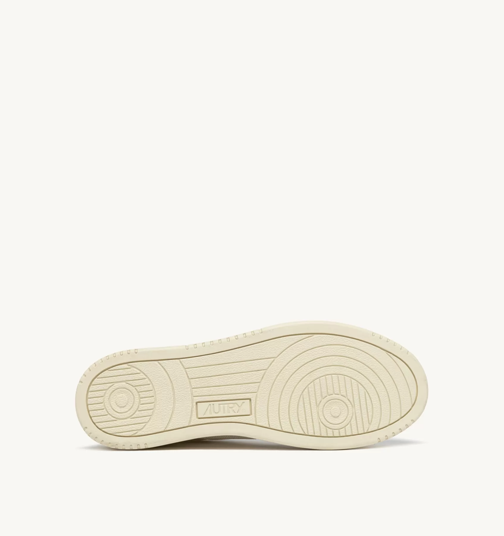 Männer AUTRY Sneakers Medalist Low Super Vintage Low Mit Glue Finish In Weissem Leder