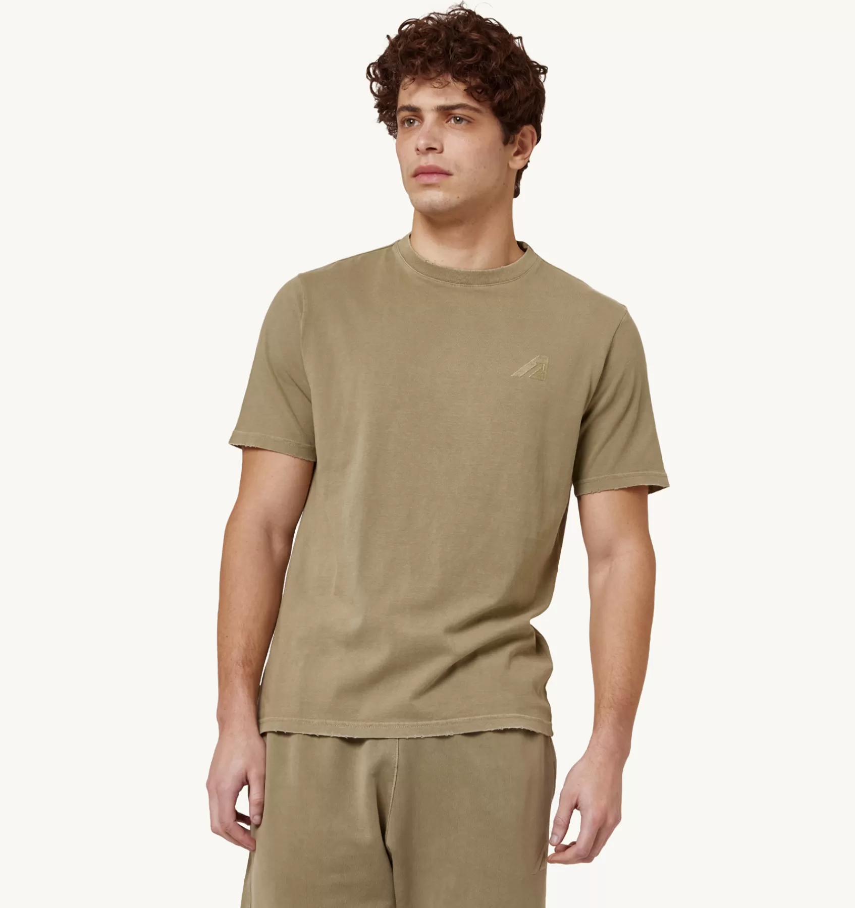 Männer AUTRY T-Shirt Mit Rundhalsausschnitt Supervintage Grun