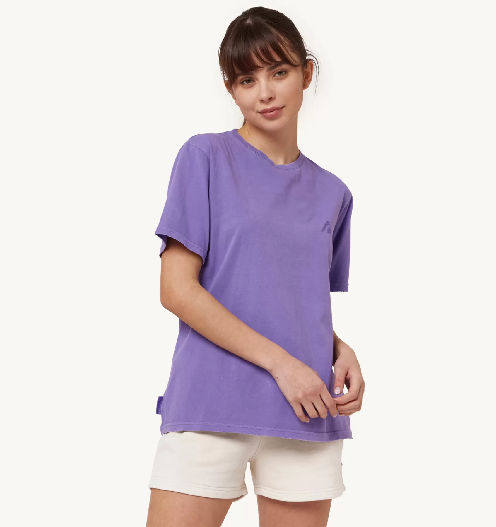 Frauen AUTRY T-Shirt Mit Rundhalsausschnitt Supervintage Lila