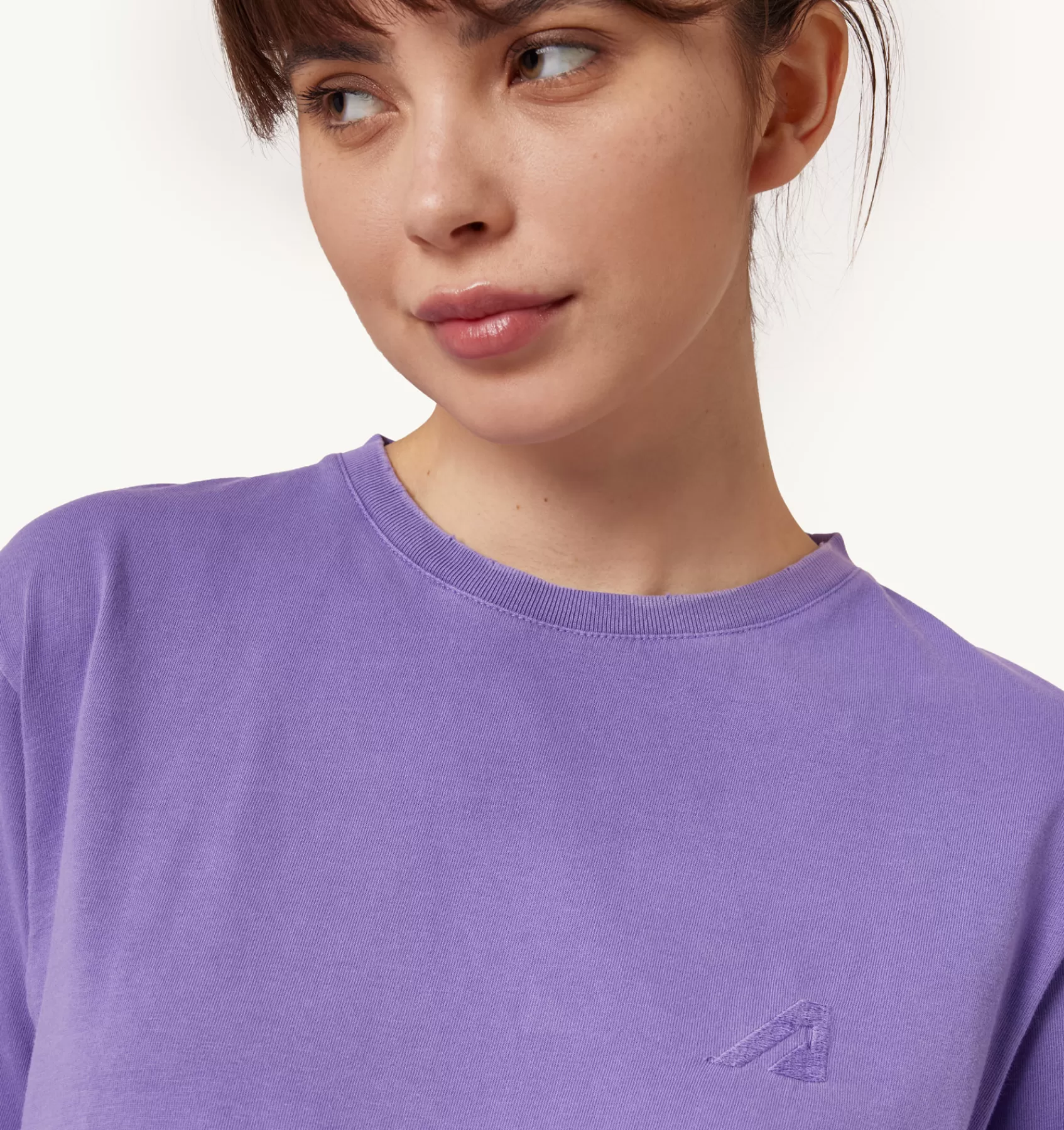 Frauen AUTRY T-Shirt Mit Rundhalsausschnitt Supervintage Lila
