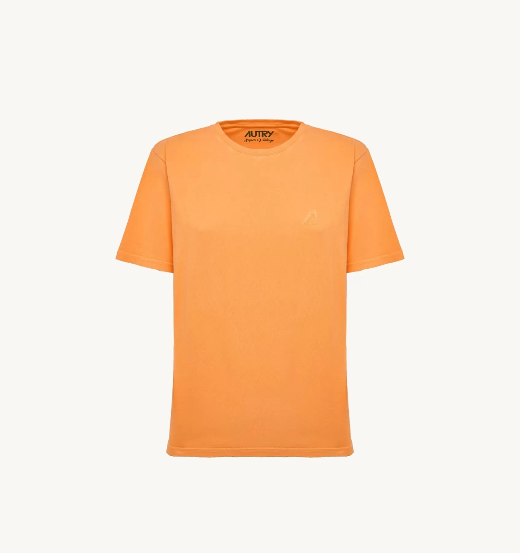 Frauen AUTRY T-Shirt Mit Rundhalsausschnitt Supervintage Orange