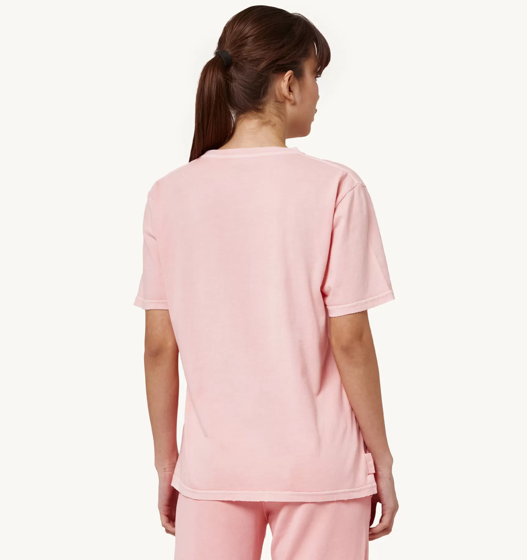 Frauen AUTRY T-Shirt Mit Rundhalsausschnitt Supervintage Rosa